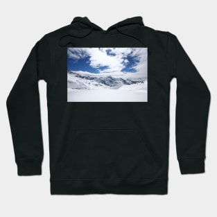 Snow and mountains Long Hoodie